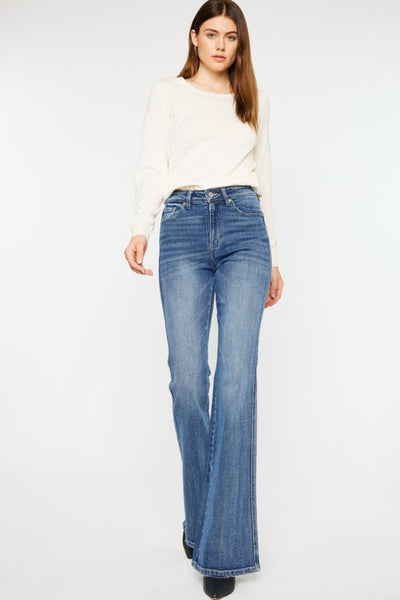 Kan Can High Waist Flare Jeans