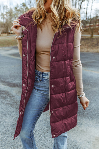 Aspen Long Puffer Vest