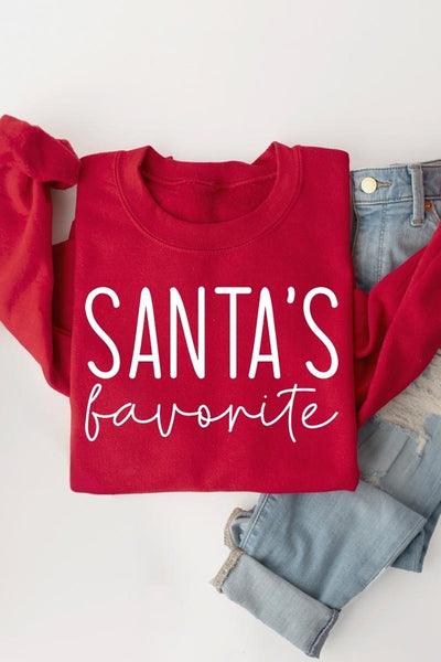 Santa's Favorite Sweatshirt