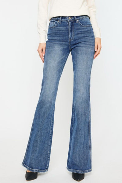 Kan Can High Waist Flare Jeans