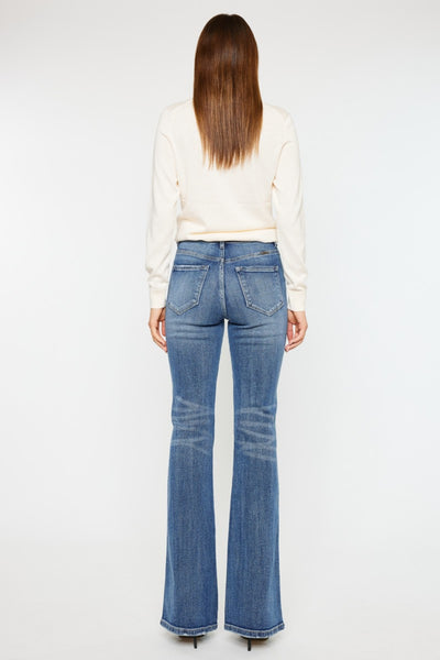 Kan Can High Waist Flare Jeans