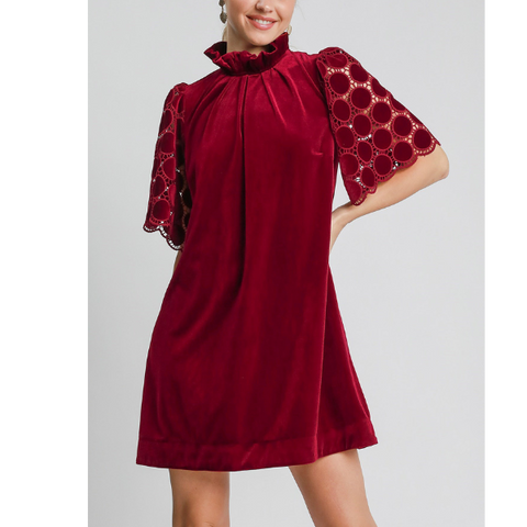 Cassie Velvet Dress